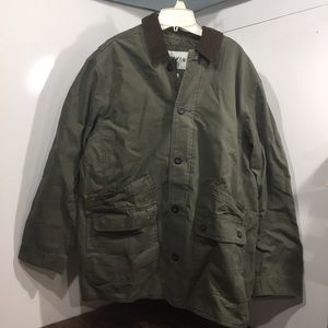 Orvis Classic Barn Coat Large Sage Green NWOT